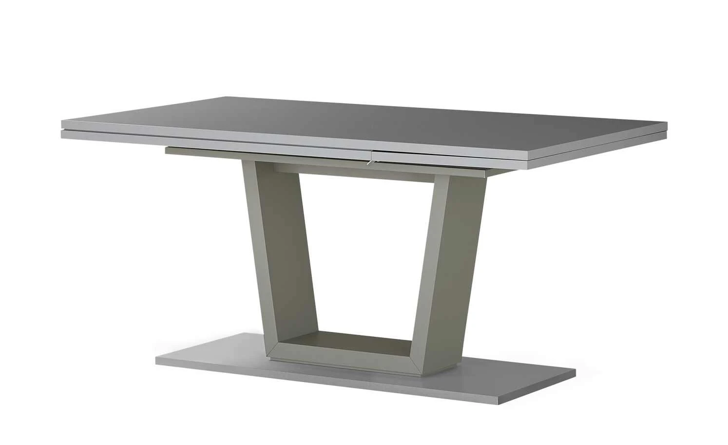 Berger & Rath Säulentisch ausziehbar Trix | Londra (Hellgrau) 160|cm 4 Berger & Rath Säulentisch ausziehbar Trix | Londra (Hellgrau) 160|cm – Bild 2