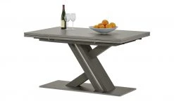 Berger & Rath Säulentisch ausziehbar Trix | Londra (Hellgrau) 140|cm -Tischety Verkaufe 14302313 7 202103102234