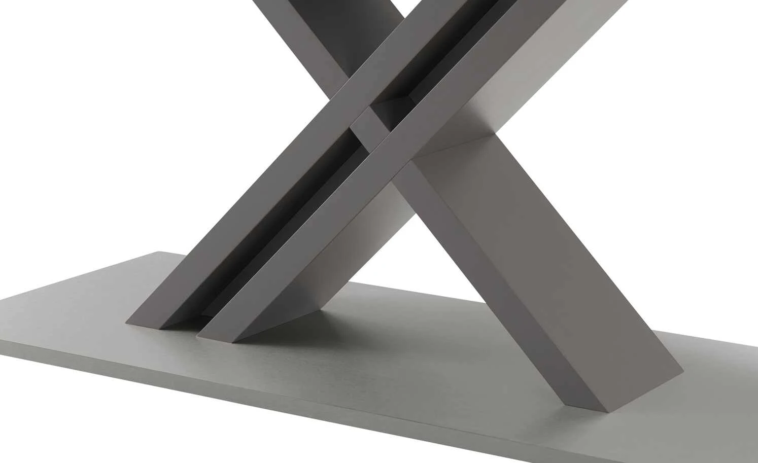 Berger & Rath Säulentisch ausziehbar Trix | Anthrazit 180|cm 5 Berger & Rath Säulentisch ausziehbar Trix | Anthrazit 180|cm – Bild 3