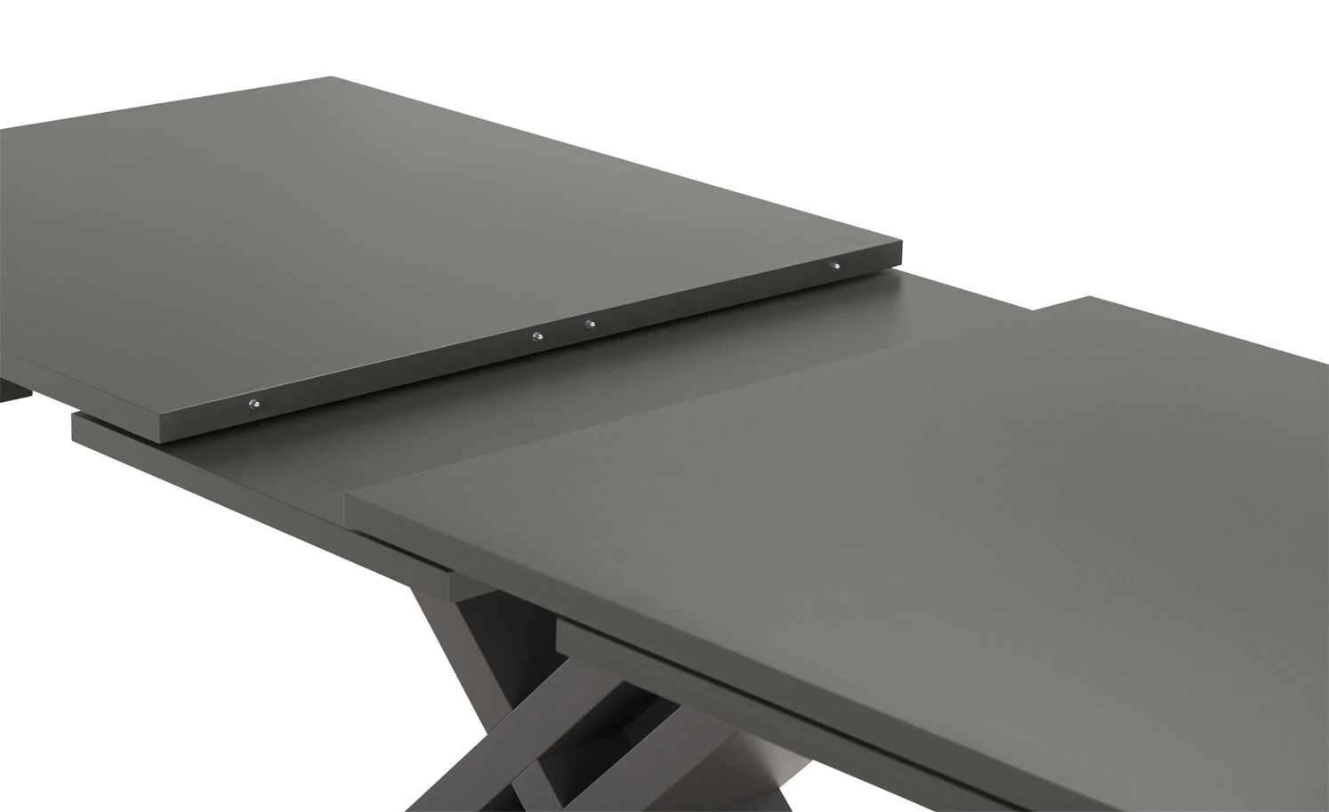 Berger & Rath Säulentisch ausziehbar Trix | Anthrazit 180|cm 6 Berger & Rath Säulentisch ausziehbar Trix | Anthrazit 180|cm – Bild 4