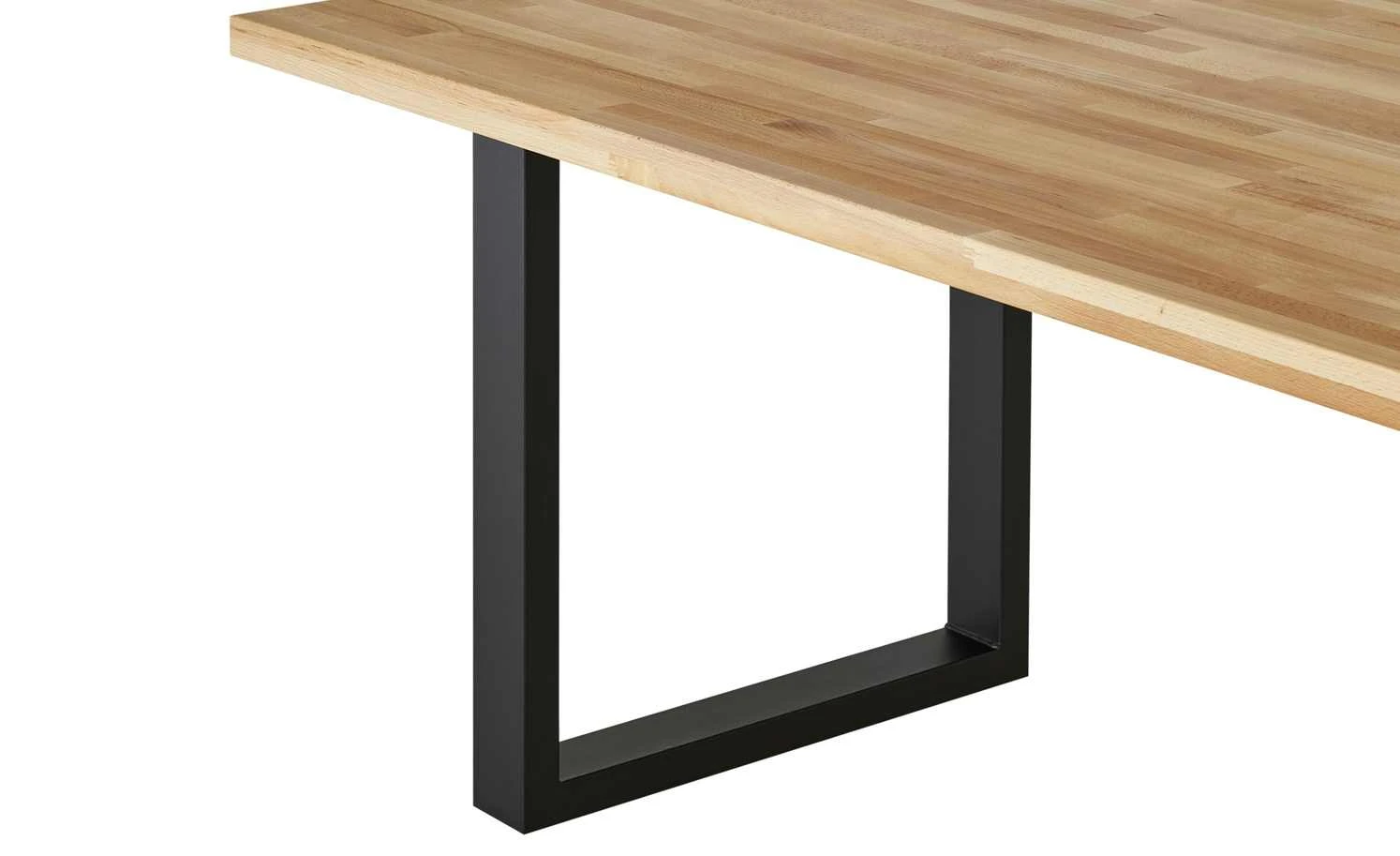 Woodford Kufentisch massiv Mirko | ca. 160x90 cm Kernbuche 8 Woodford Kufentisch massiv Mirko | ca. 160x90 cm Kernbuche – Bild 6