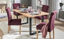 Woodford Kufentisch massiv Mirko | ca. 160x90 cm Kernbuche