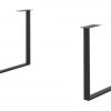 Tischgestell Tuxa massiv | Schwarz U-Form (schmal) -Tischety Verkaufe 14302957 1 201911051103