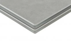 Keramik-Säulentisch ausziehbar Nora | Hellgrau Schwarz -Tischety Verkaufe 14303162 6 202103292234