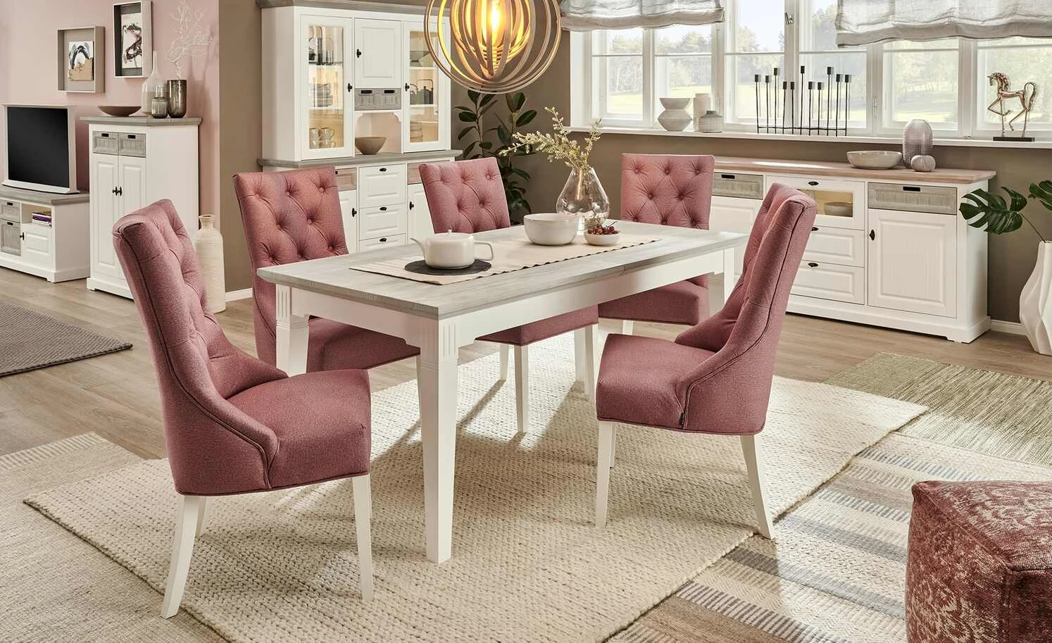 Gray & Jones Esstisch ausziehbar Cap Ferrat Two | 140|cm 3 Gray & Jones Esstisch ausziehbar Cap Ferrat Two | 140|cm