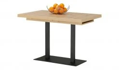 Kulissentisch ausziehbar Kris | Asteiche (Nachbildung) / Schwarz -Tischety Verkaufe 14305282 10 202110192233