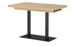 Kulissentisch ausziehbar Kris | Asteiche (Nachbildung) / Schwarz -Tischety Verkaufe 14305282 11 202110192233