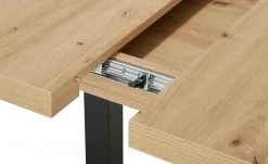 Kulissentisch ausziehbar Kris | Asteiche (Nachbildung) / Schwarz -Tischety Verkaufe 14305282 8 202110192233