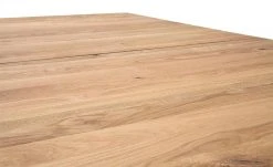 Säulentisch ausziehbar Balu | X-Säule Wildeiche Schwarz-Grau 180|cm -Tischety Verkaufe 14305559 11 202102102233