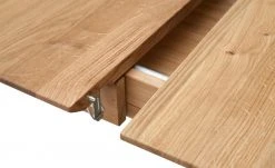 Säulentisch ausziehbar Balu | X-Säule Wildeiche Schwarz-Grau 180|cm -Tischety Verkaufe 14305559 13 202102102233