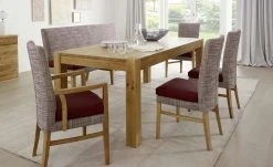 Wohnwert Esstisch ausziehbar Der Alleskönner | Holzwerkstoff furniert 76|cm 200|cm