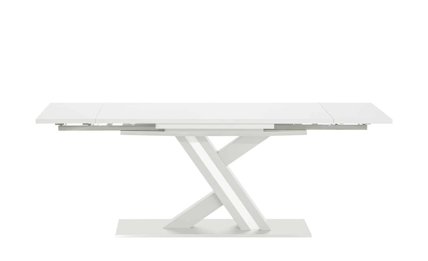 Berger & Rath Säulentisch ausziehbar Trix | Weiß-Creme 140|cm 6 Berger & Rath Säulentisch ausziehbar Trix | Weiß-Creme 140|cm – Bild 4