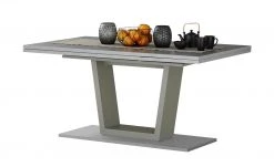 Berger & Rath Säulentisch ausziehbar Trix | Londra (Hellgrau) 180|cm -Tischety Verkaufe 14307409 4 202103121242