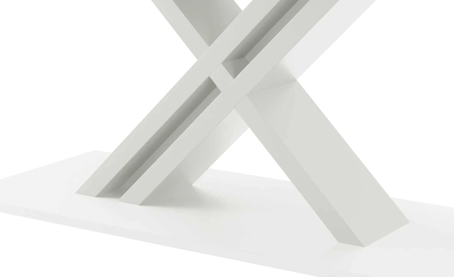 Berger & Rath Säulentisch ausziehbar Trix | Weiß-Creme 160|cm 5 Berger & Rath Säulentisch ausziehbar Trix | Weiß-Creme 160|cm – Bild 3