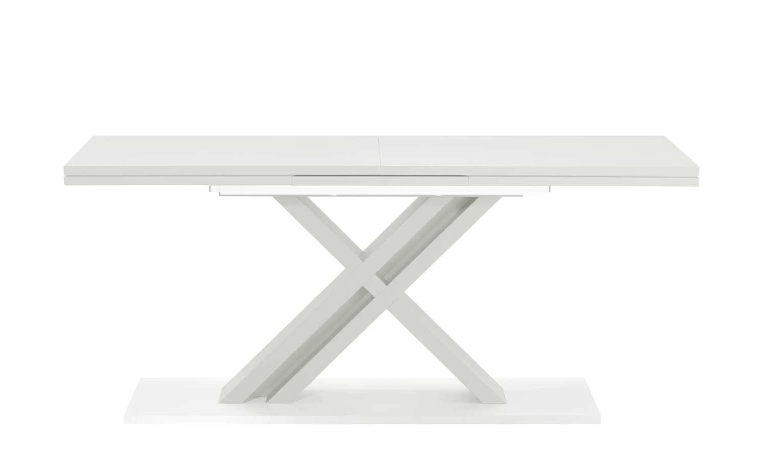 Berger & Rath Säulentisch ausziehbar Trix | Weiß-Creme 160|cm 8 Berger & Rath Säulentisch ausziehbar Trix | Weiß-Creme 160|cm – Bild 6