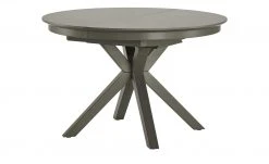 Berger & Rath Säulentisch ausziehbar Xeno | Londra (Hellgrau) 95|cm