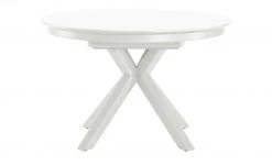 Berger & Rath Säulentisch ausziehbar Xeno | Weiß-Creme 95|cm -Tischety Verkaufe 14307419 4 202103022233