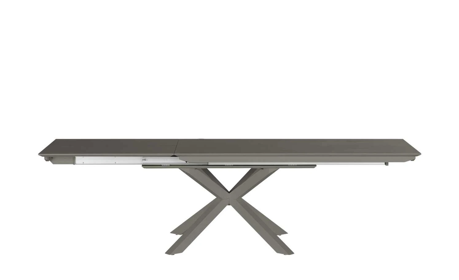 Berger & Rath Säulentisch ausziehbar Xeno | Londra (Hellgrau) 160|cm 4 Berger & Rath Säulentisch ausziehbar Xeno | Londra (Hellgrau) 160|cm – Bild 2