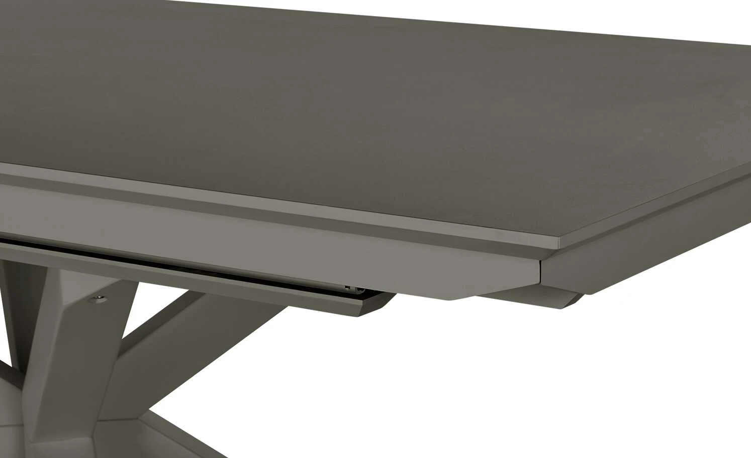 Berger & Rath Säulentisch ausziehbar Xeno | Londra (Hellgrau) 160|cm 5 Berger & Rath Säulentisch ausziehbar Xeno | Londra (Hellgrau) 160|cm – Bild 3