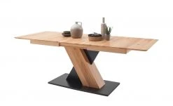 Säulentisch ausziehbar Balu | X-Säule Kernbuche Schwarz-Grau 180|cm -Tischety Verkaufe 14307492 7 202102102232