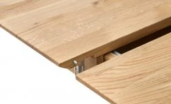 Säulentisch ausziehbar Balu | U-Säule Wildeiche Schwarz-Grau 140|cm -Tischety Verkaufe 14307498 9 202102102232