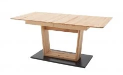 Säulentisch ausziehbar Balu | U-Säule Kernbuche Schwarz-Grau 180|cm -Tischety Verkaufe 14307499 11 202102102233