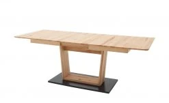 Säulentisch ausziehbar Balu | U-Säule Kernbuche Schwarz-Grau 180|cm -Tischety Verkaufe 14307499 13 202102102233