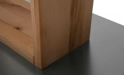 Säulentisch ausziehbar Balu | U-Säule Kernbuche Grau-aluminiumfarben 180|cm -Tischety Verkaufe 14307503 11 202102102233