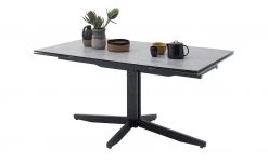 HPL/Glas-Säulentisch ausziehbar Minni | Beton (Nachbildung) -Tischety Verkaufe 14307507 4 202012211242