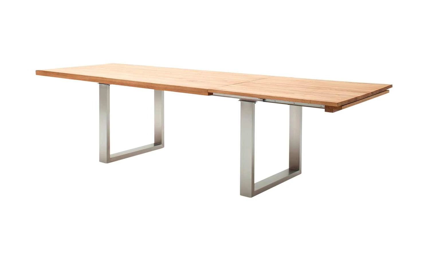 Woodford Kufentisch Aaron | 200|cm Wildeiche Edelstahl 10 Woodford Kufentisch Aaron | 200|cm Wildeiche Edelstahl – Bild 8