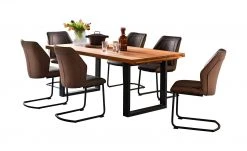 Woodford Kufentisch Aaron | 220|cm Wildeiche Anthrazit -Tischety Verkaufe 14307785 5 202011052342