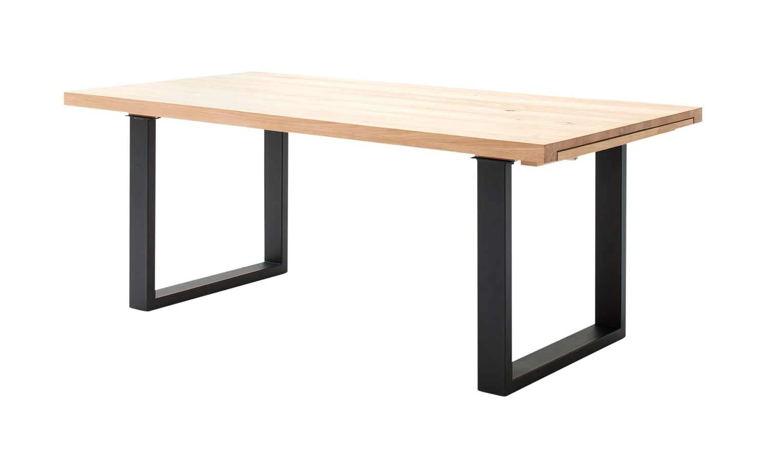 Woodford Kufentisch Aaron | 220|cm Eiche Bianco Anthrazit 3 Woodford Kufentisch Aaron | 220|cm Eiche Bianco Anthrazit