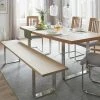 Wohnwert Kufentisch Der Wangentisch | Holzwerkstoff furniert 180|cm