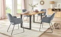 Woodford Kufentisch massiv Mirko | ca. 160x90 cm Wildeiche