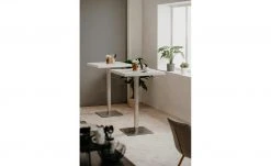 Bartisch Kris | Weiß 70x70 cm