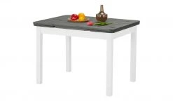 maison bleue Esstisch massiv Carina | 104|cm Weiß / Grau -Tischety Verkaufe 14308366 6 202102232235