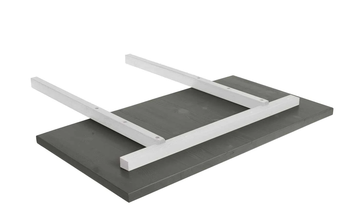 maison bleue Ansteckplatte massiv Bendix | 50|cm Grau 5 maison bleue Ansteckplatte massiv Bendix | 50|cm Grau – Bild 3