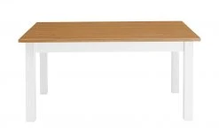 maison bleue Esstisch massiv Bendix | 140|cm Weiß / laugenfarbig -Tischety Verkaufe 14308413 1 202102232235