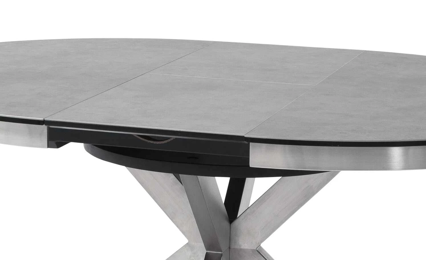 Keramiktisch rund Gwenn | Edelstahl 6 Keramiktisch rund Gwenn | Edelstahl – Bild 4