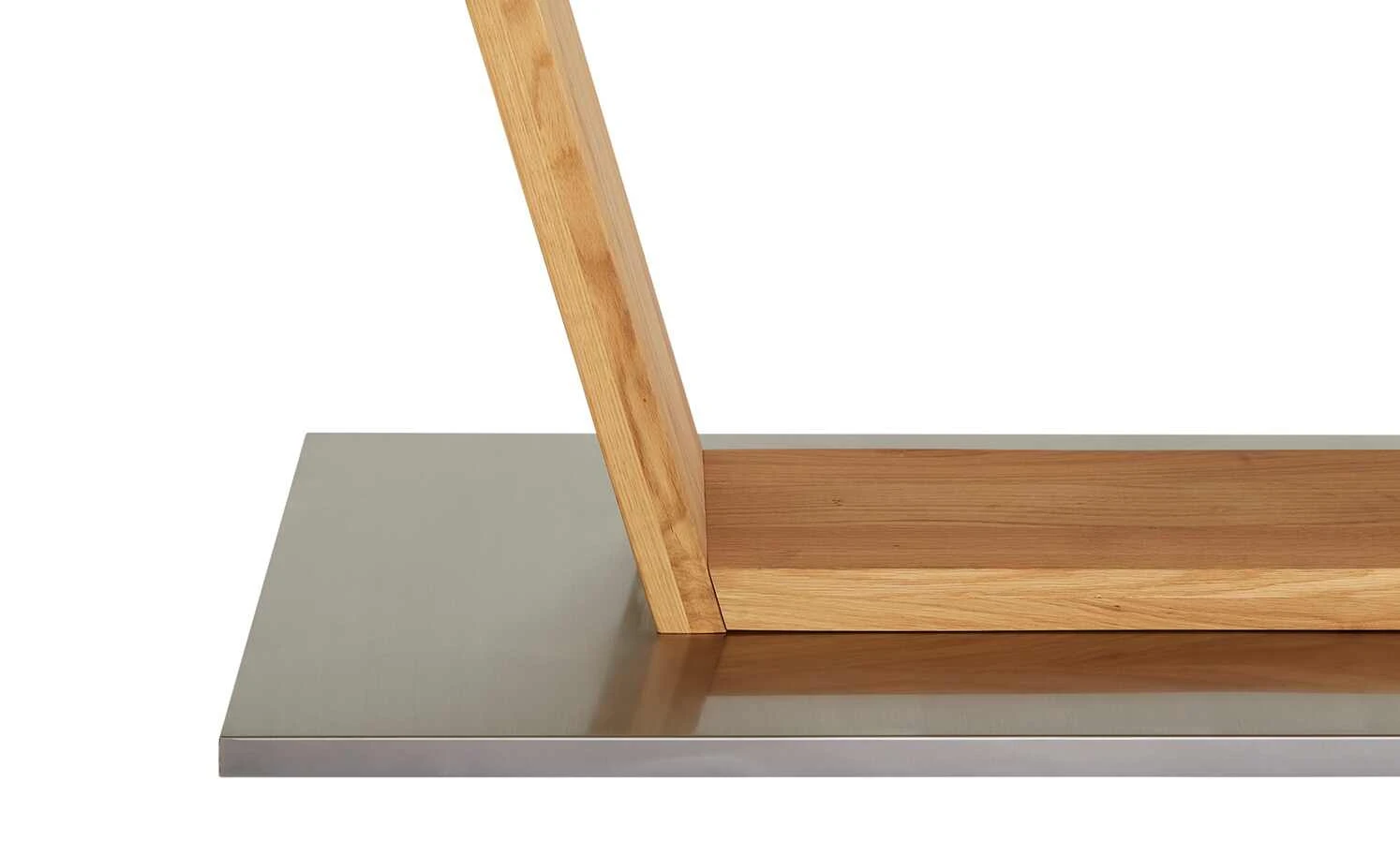 Woodford Säulentisch massiv Ateno | mit Baumkante ca. 220x100 cm 8 Woodford Säulentisch massiv Ateno | mit Baumkante ca. 220x100 cm – Bild 6