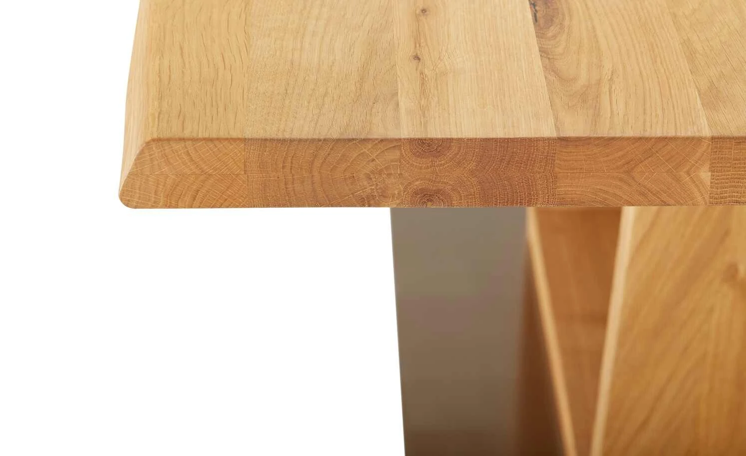 Woodford Säulentisch massiv Ateno | mit Baumkante ca. 220x100 cm 10 Woodford Säulentisch massiv Ateno | mit Baumkante ca. 220x100 cm – Bild 8