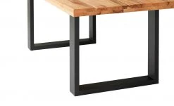 Woodford Kufen-Esstisch massiv Lavello | Wildeiche Anthrazit ca. 180x100 cm -Tischety Verkaufe 14309245 2 202101292237