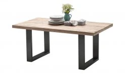 Woodford Kufen-Esstisch massiv Lavello | Eiche gekälkt Anthrazit ca. 260x100 cm -Tischety Verkaufe 14309388 4 202102122237