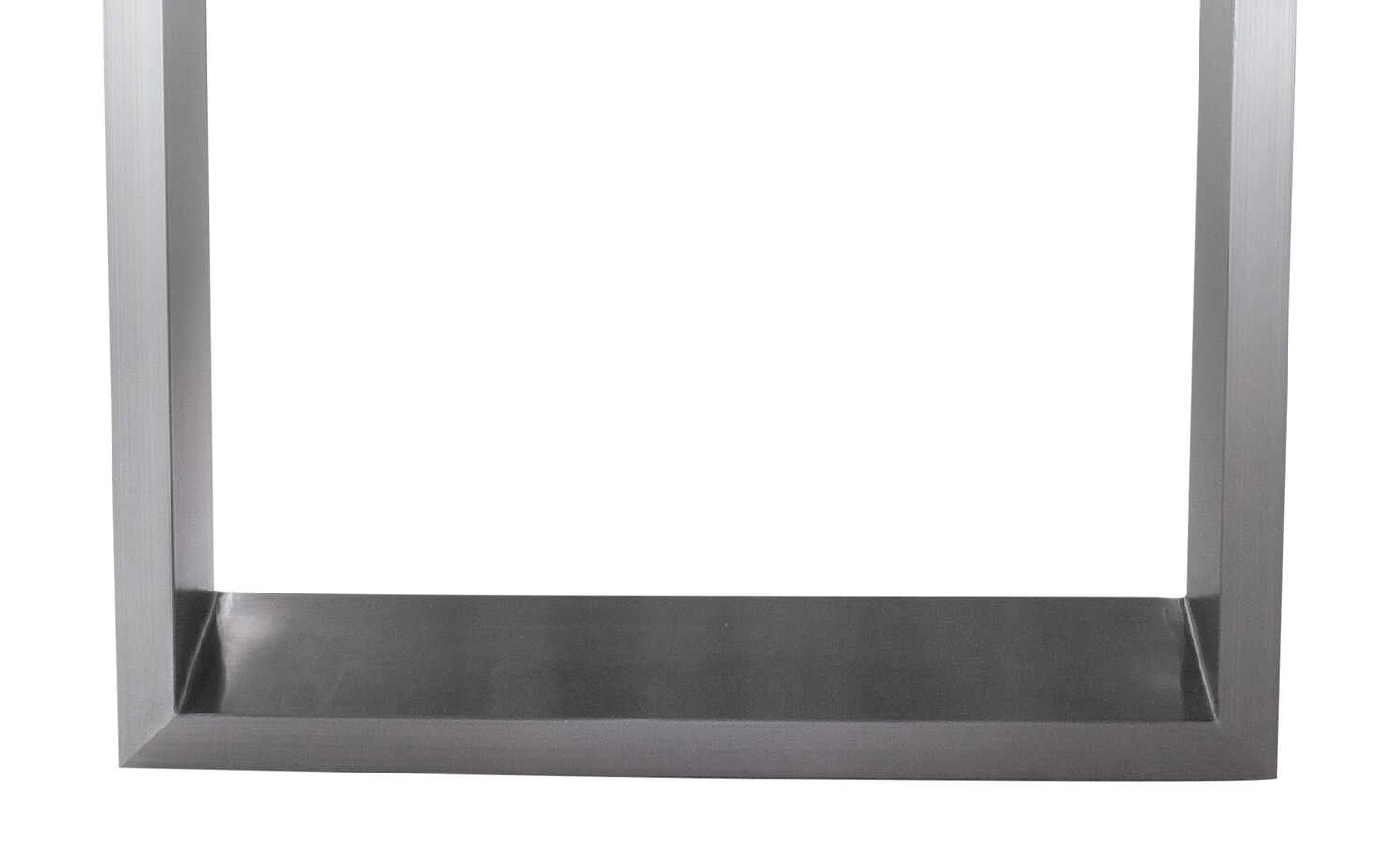 Woodford Kufen-Esstisch massiv Lavello | Eiche gekälkt Edelstahl ca. 220x100 cm 5 Woodford Kufen-Esstisch massiv Lavello | Eiche gekälkt Edelstahl ca. 220x100 cm – Bild 3