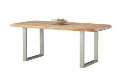 Woodford Kufentisch massiv Calotta | 180|cm Natur U-Form Edelstahl -Tischety Verkaufe 14309586 4 202101202235