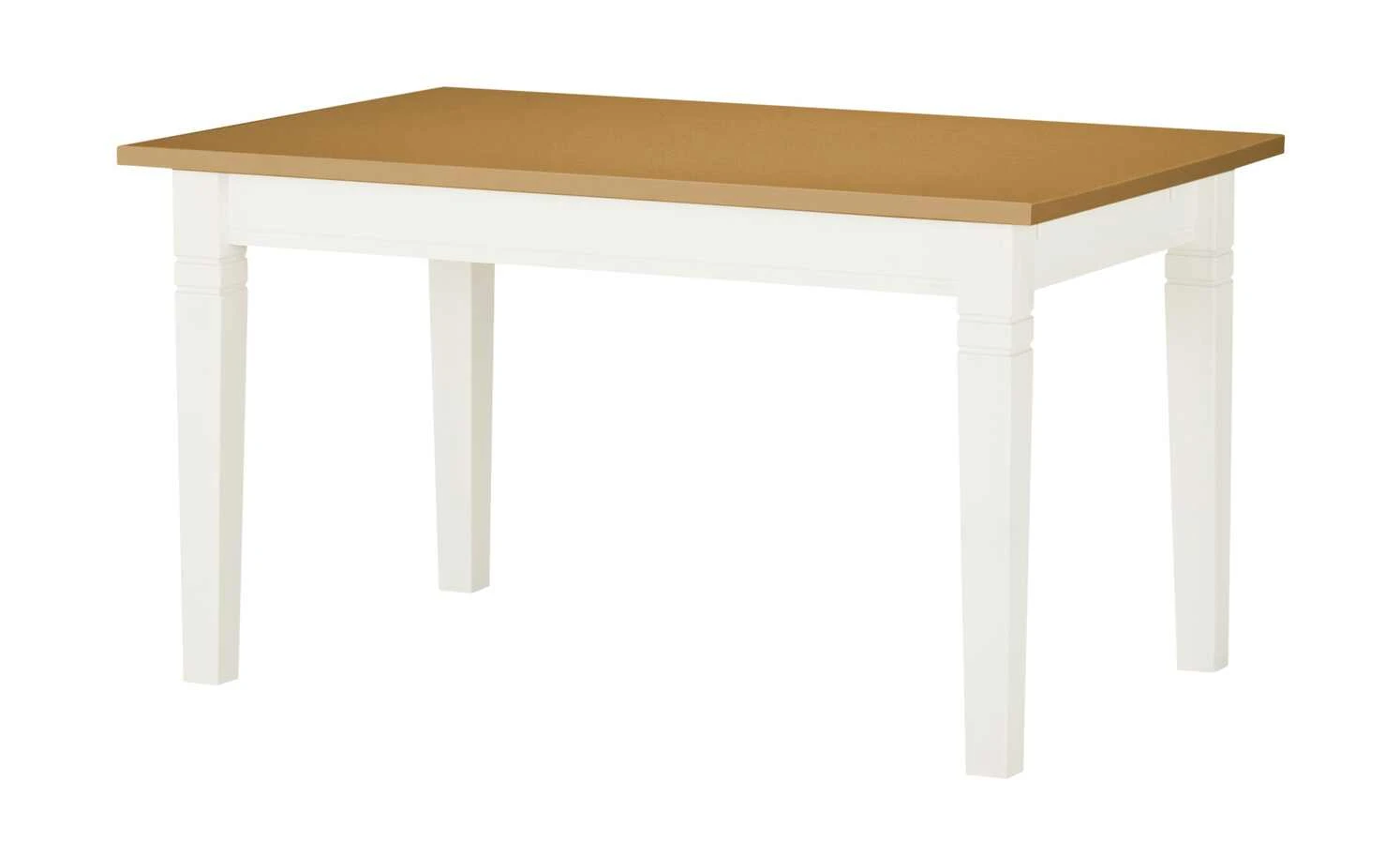 maison bleue Esstisch massiv Fabia | Weiß / laugenfarbig 140|cm 3 maison bleue Esstisch massiv Fabia | Weiß / laugenfarbig 140|cm