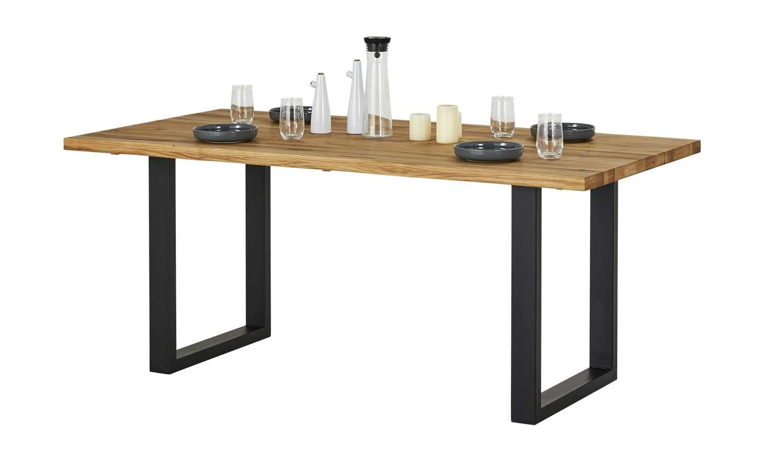 Woodford Esstisch massiv Moro | Wildeiche ca. 200 x 100 cm 9 Woodford Esstisch massiv Moro | Wildeiche ca. 200 x 100 cm – Bild 7