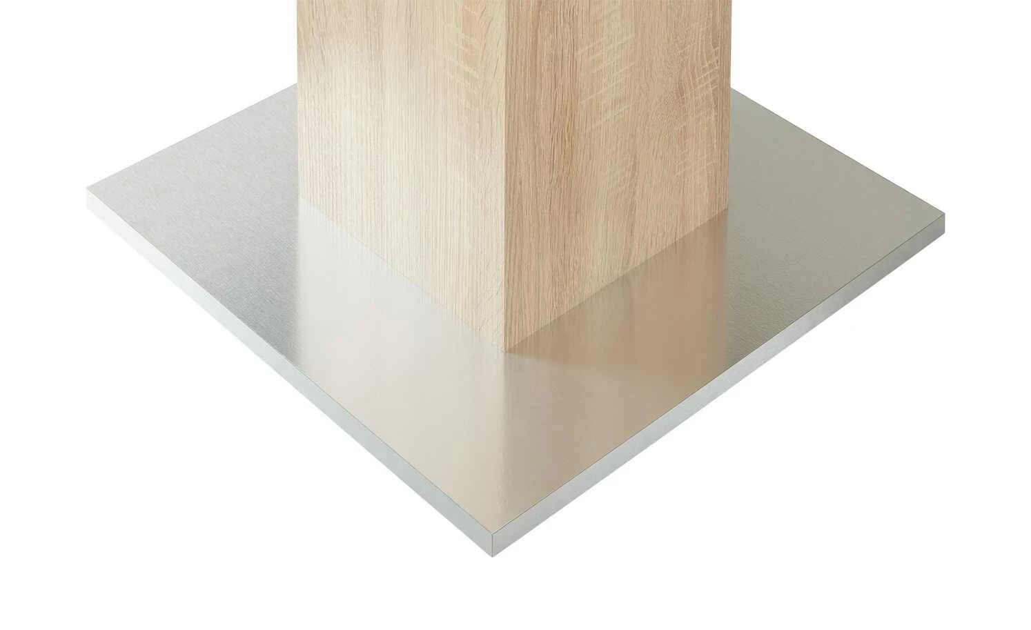 Esstisch ausziehbar Mick | Eiche sägerau (Nachbildung) 104|cm 4 Esstisch ausziehbar Mick | Eiche sägerau (Nachbildung) 104|cm – Bild 2