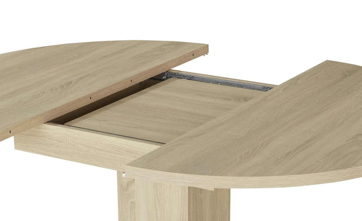 Esstisch ausziehbar Mick | Eiche sägerau (Nachbildung) 120|cm 7 Esstisch ausziehbar Mick | Eiche sägerau (Nachbildung) 120|cm – Bild 5