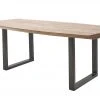 Woodford Kufentisch massiv Calotta | 180|cm Natur U-Form Antikgrau -Tischety Verkaufe 15301449 1 202106211241